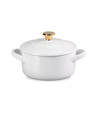 LE CREUSET | Mini Cocotte mit Deckel 10cm/0,25l HOLLY White |